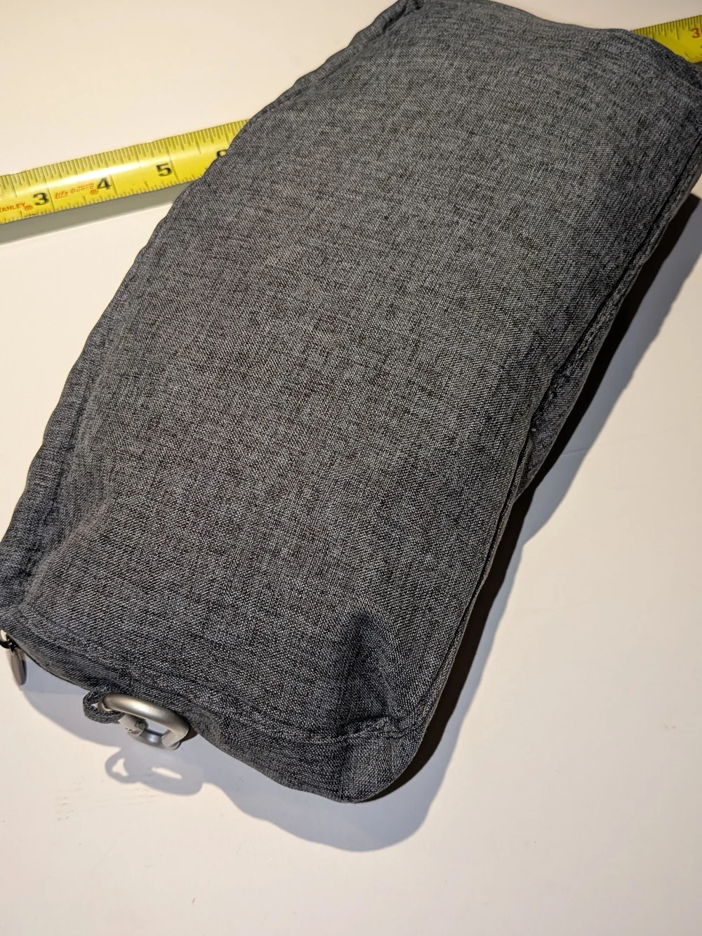 lug Puddle Jumper Convertible Gray and Black Travel Bag with Black Trim